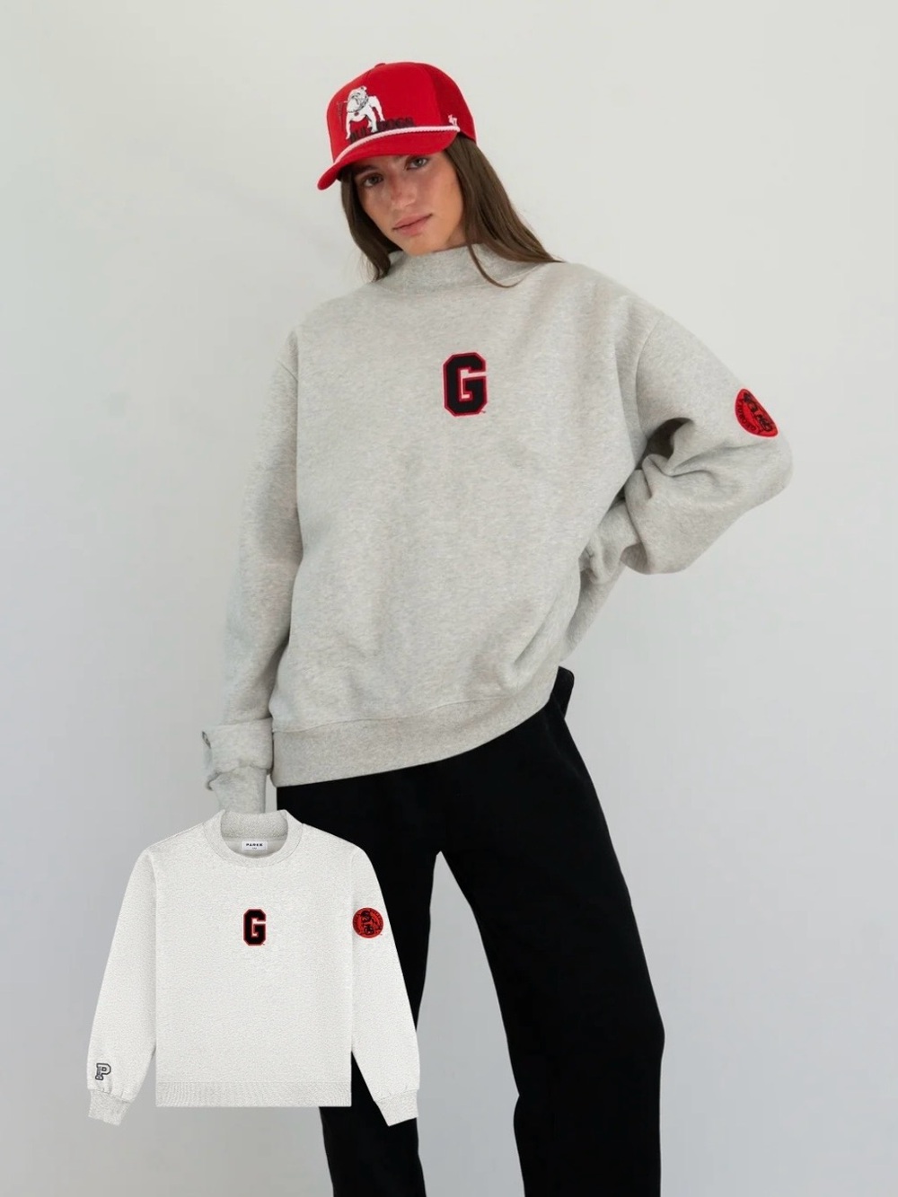 Parke x ‘47 Georgia Grey Mockneck S/M